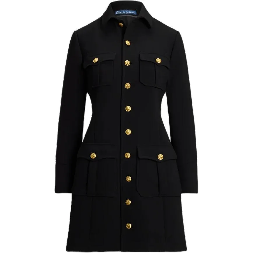 Polo Ralph Lauren Пальто женское черное