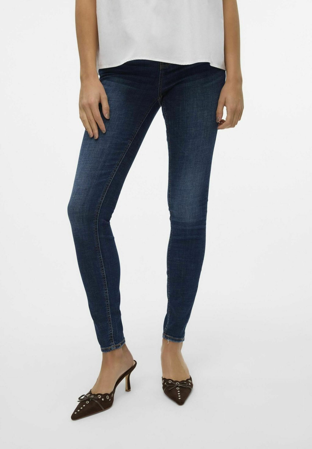 

Узкие джинсы SKINNY FIT Vero Moda, цвет Dark Blue Denim