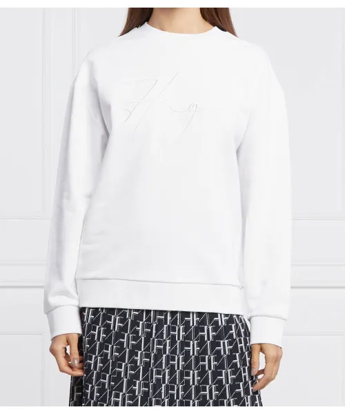 

Толстовка Dakimara_3 Regular fit Hugo, белый