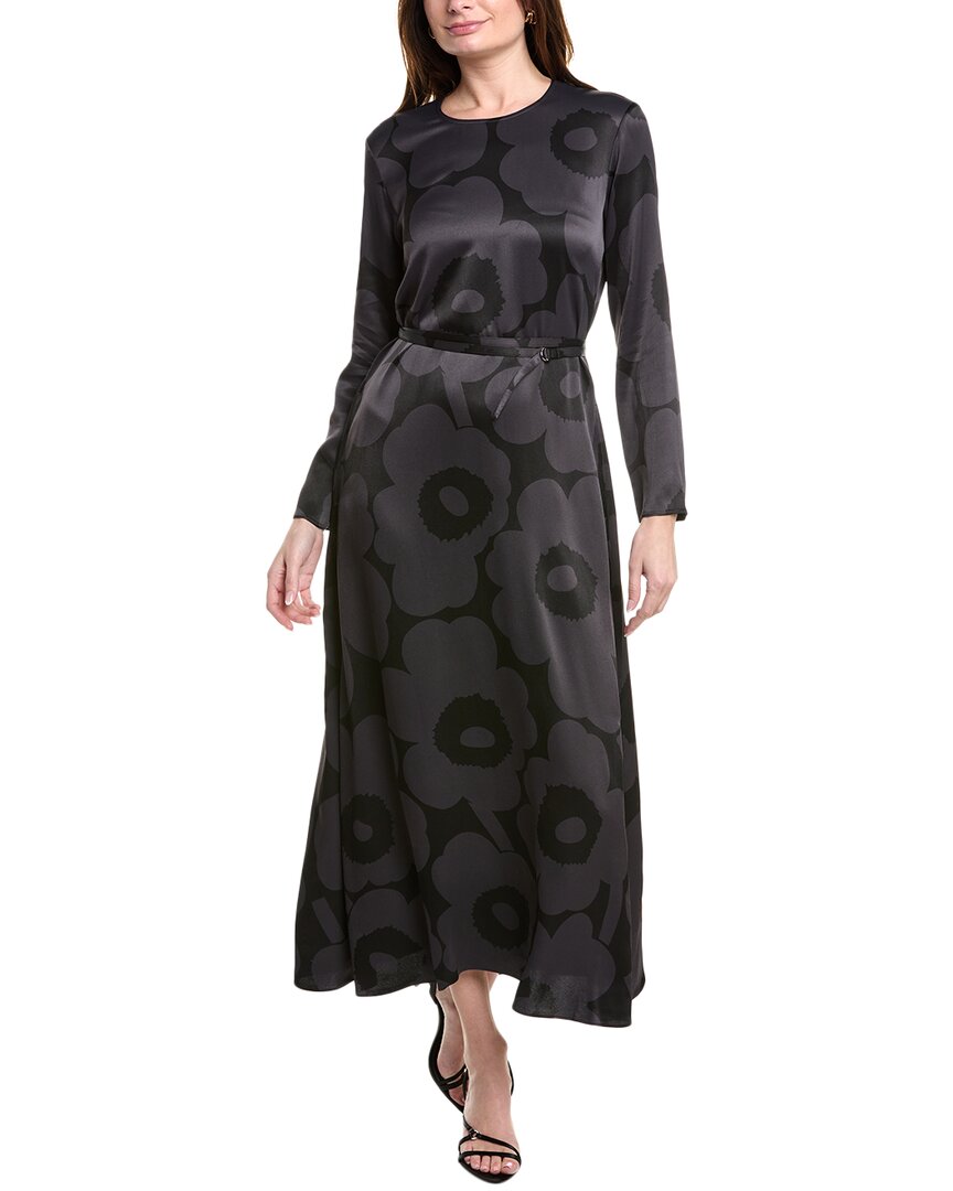 

Платье-рубашка Marimekko Mennyt, черный