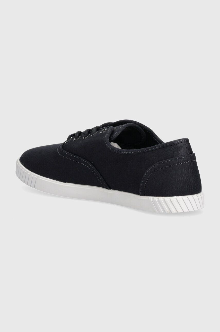 Кроссовки Tommy Hilfiger CANVAS LACE UP SNEAKER, темно-синий — фото 4