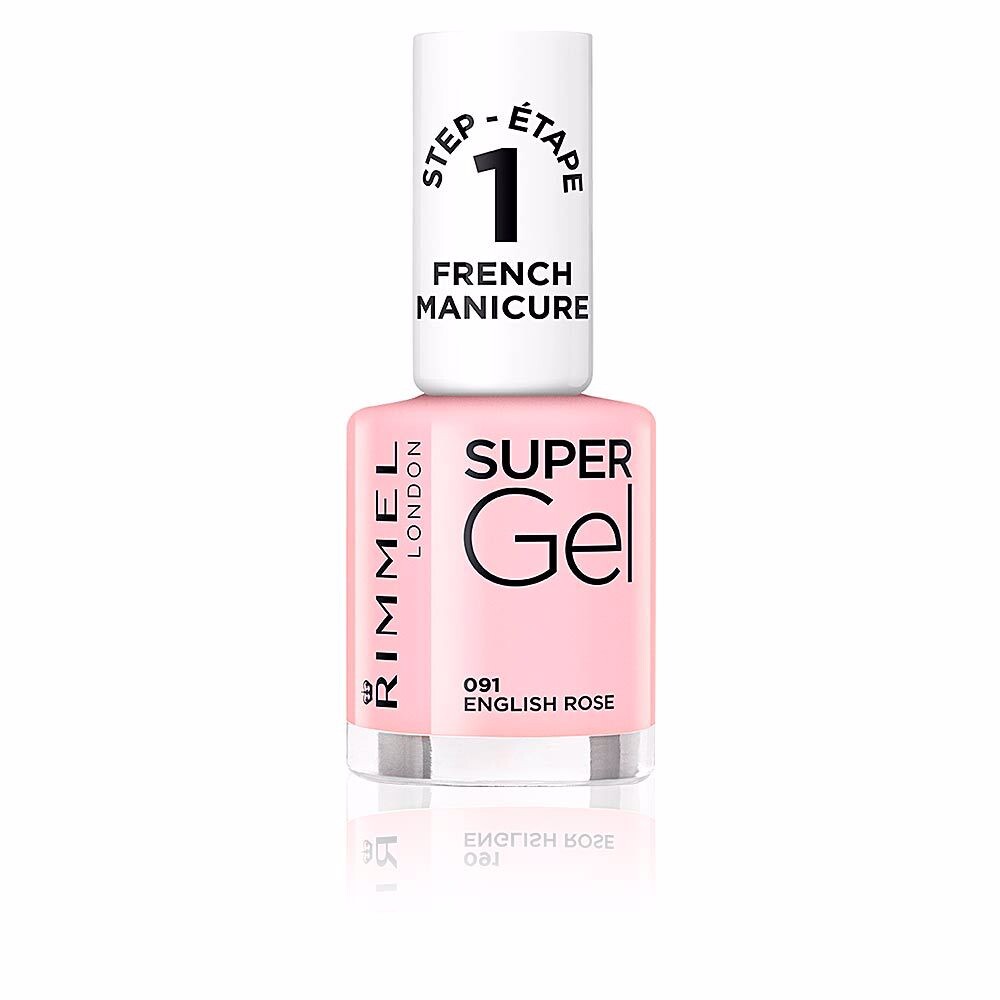 

Лак для ногтей French manicure super gel Rimmel london, 12 мл, 091-english rose