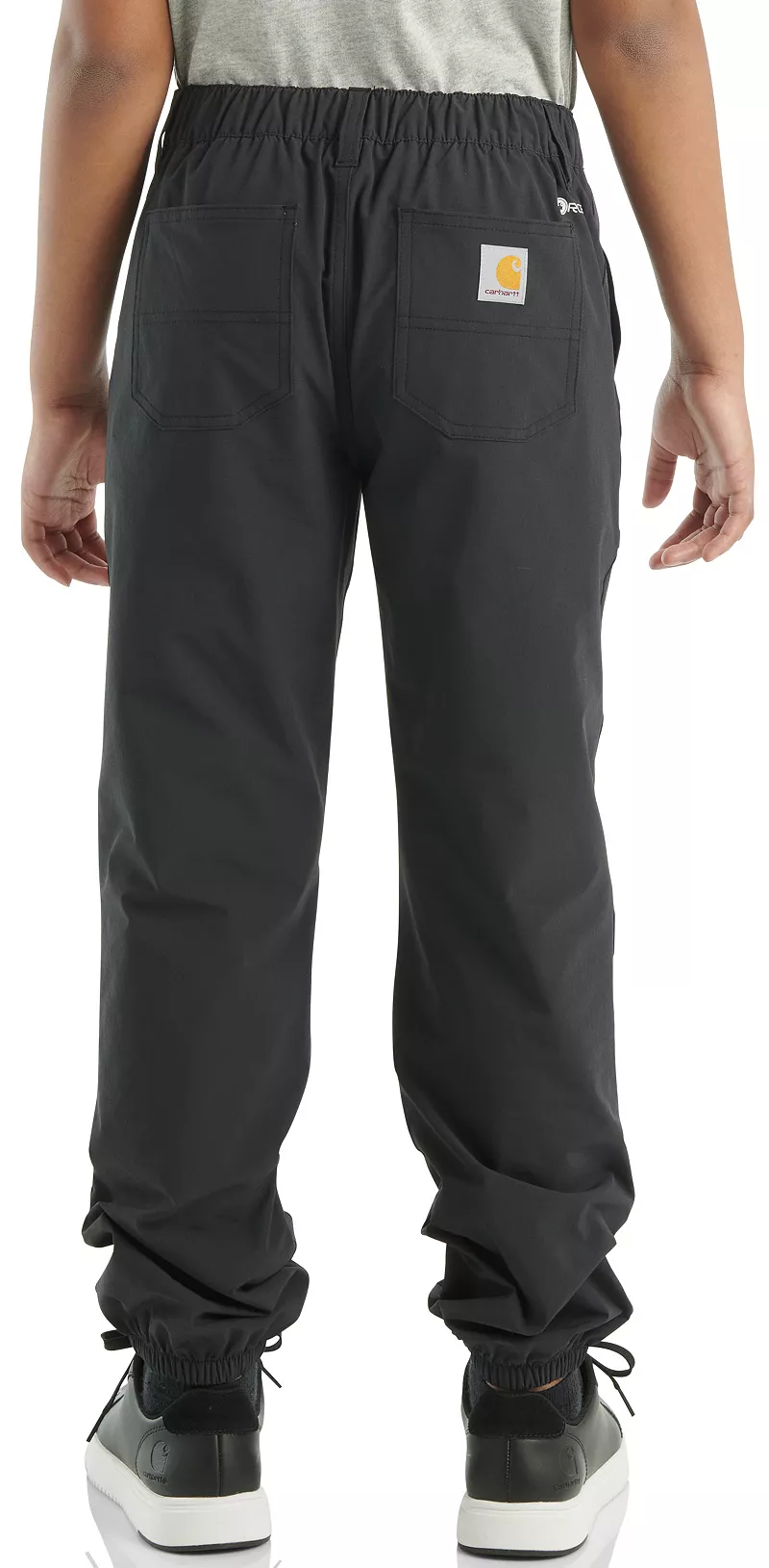 

Универсальные джоггеры свободного кроя Carhartt для мальчиков Rugged Flex, цвет Caviar Black