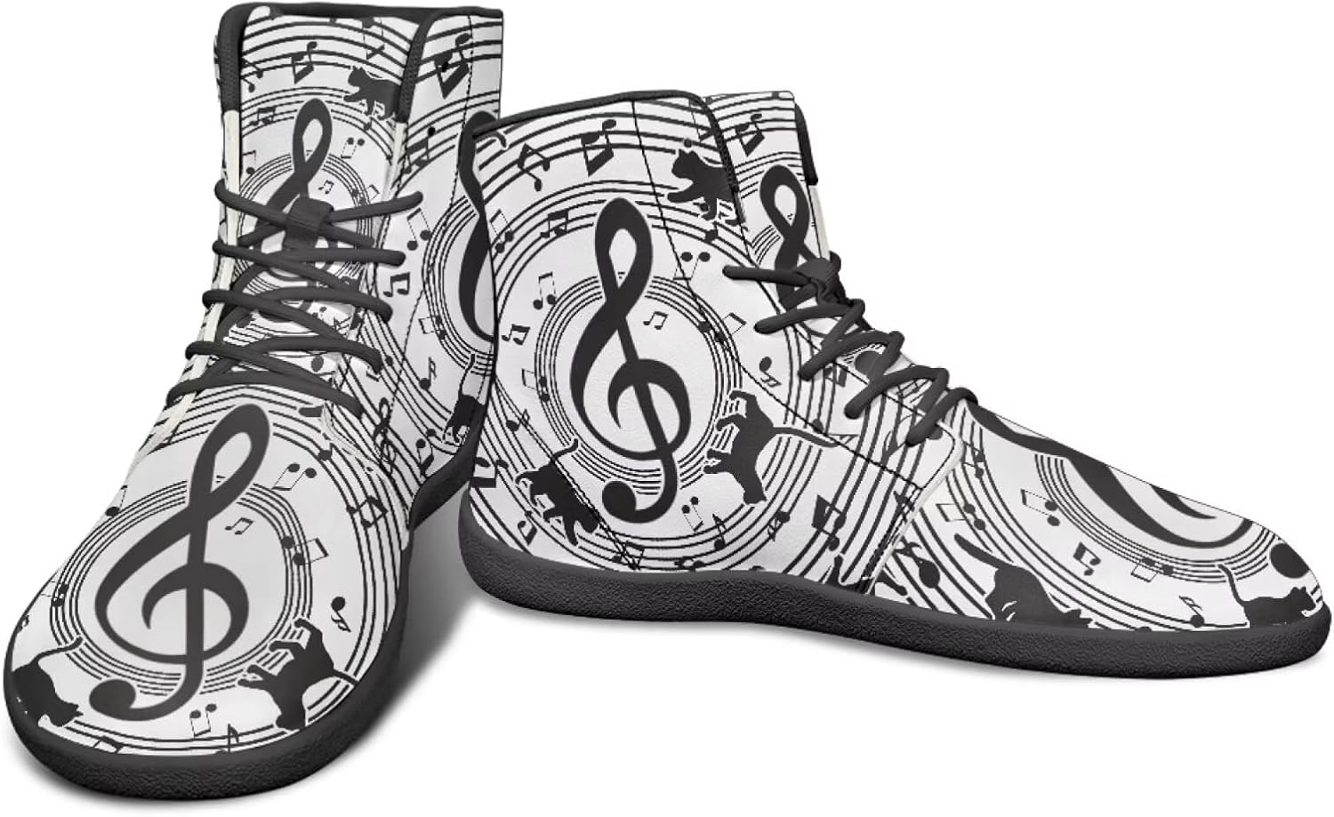 

Мужские минималистичные обувные кроссовки Jeiento с музыкальной ноткой, обувь с голой стопой, ботинки с широкой носочной частью, повседневные туфли с подошвой нулевого перепада, черный