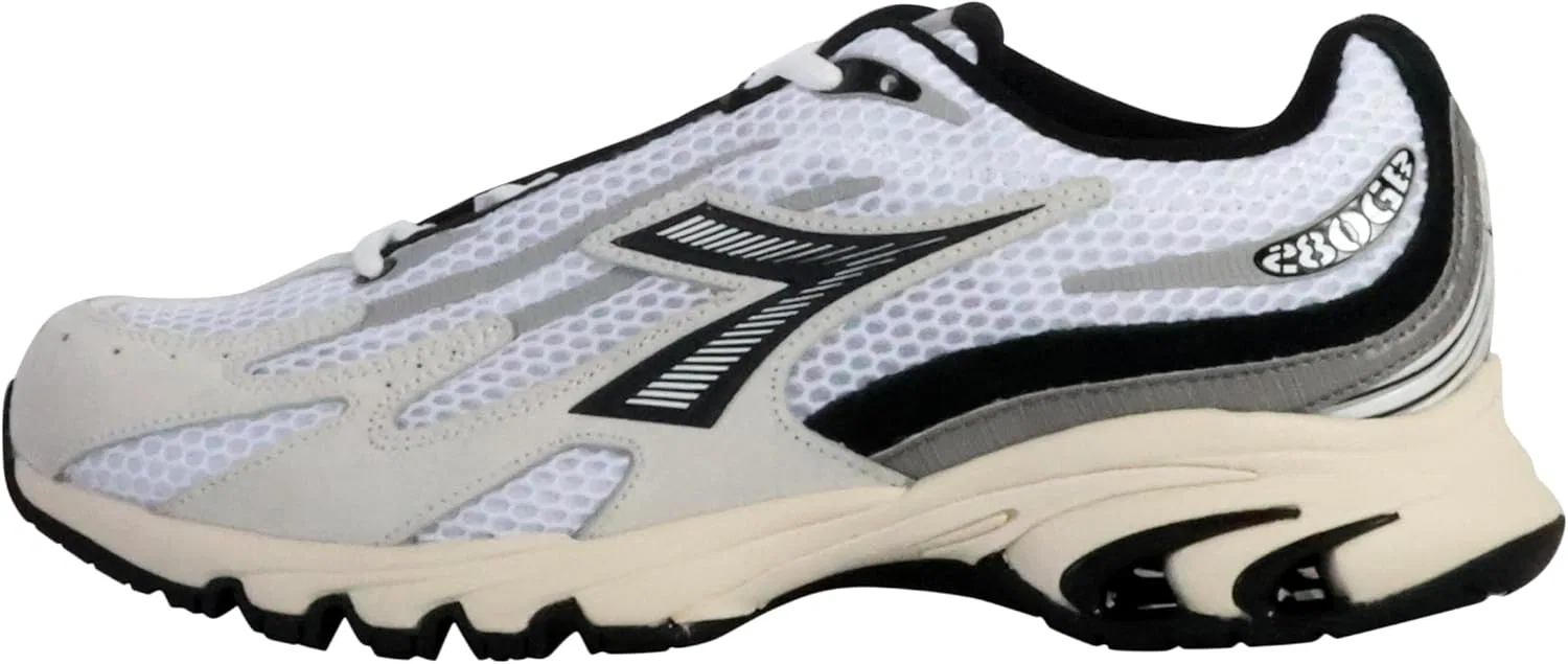 Кроссовки Diadora Mythos Propulsion 280 Mascotte, беговые, унисекс, верх из синтетических материалов и замши, Black
