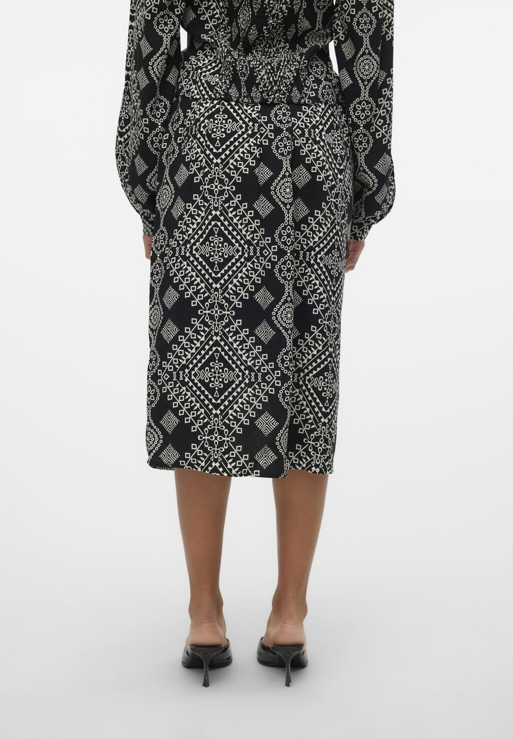 

Юбка-карандаш VMJUNE SLIT SKIRT Vero Moda, черный