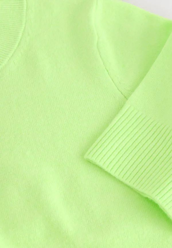 Футболка с коротким рукавом и принтом, стандартного кроя, очень мягкая. Next, Fluro Green — фото 2