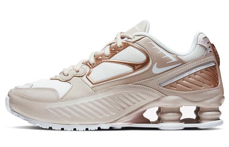 

Кроссовки Shox Enigma Series женские с низким верхом, песочного цвета Nike