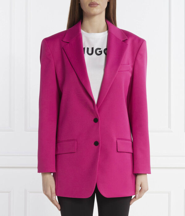

Куртка из акации Oversize fit Hugo, фуксия