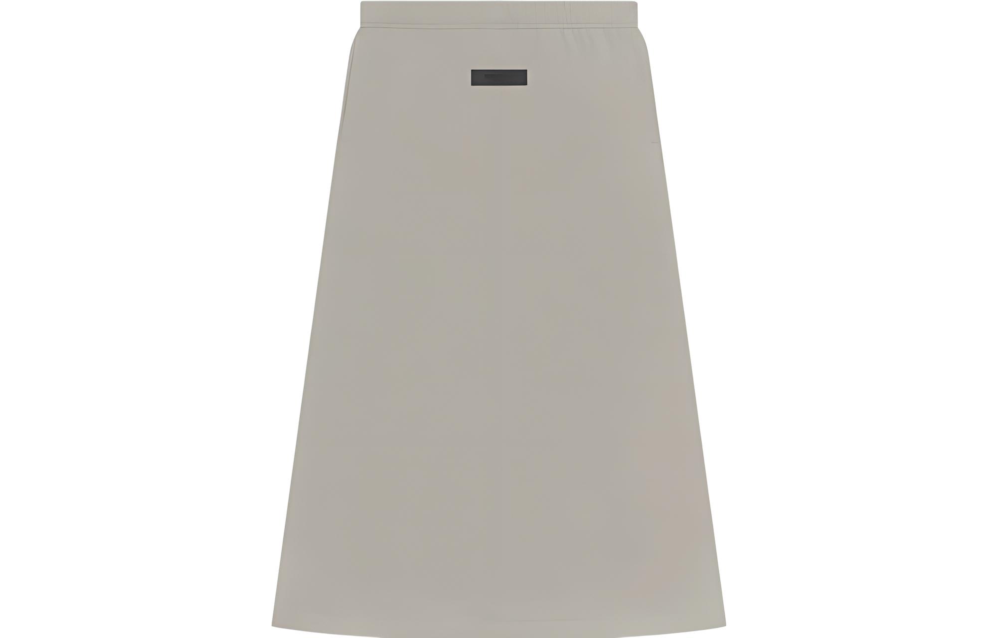 

Drop2 SS23 Вязаная длинная юбка женская тюленьего серого цвета Fear Of God Essentials