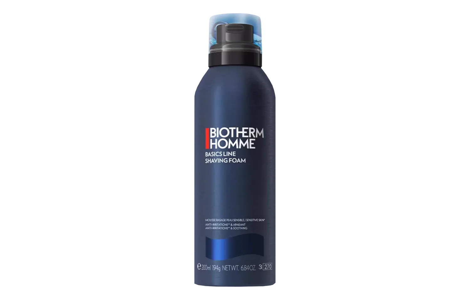 BIOTHERM Мужская успокаивающая увлажняющая пена для бритья Smooth 200 мл, 200ml