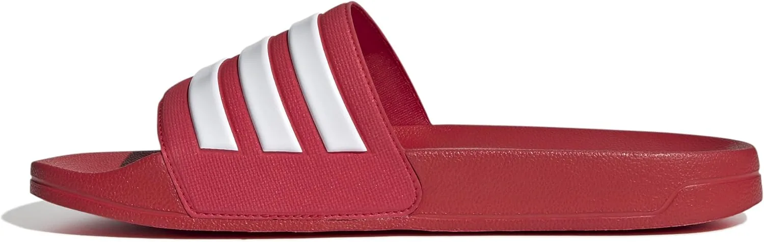 Мужские тапочки Adilette для душа Adidas, белый — фото 2