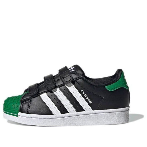 

Кроссовки оригиналы superstar x lego Adidas, черный