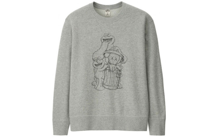 

UNIQLO Мужская толстовка, Серый