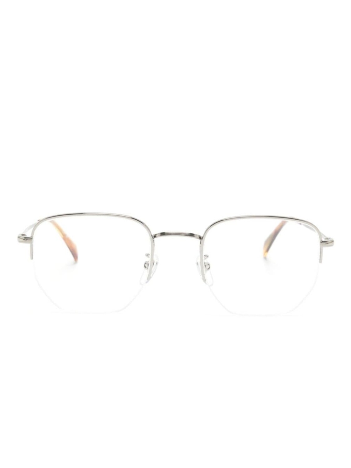 

Eyewear by David Beckham очки 1153 в геометричной оправе, серебристый