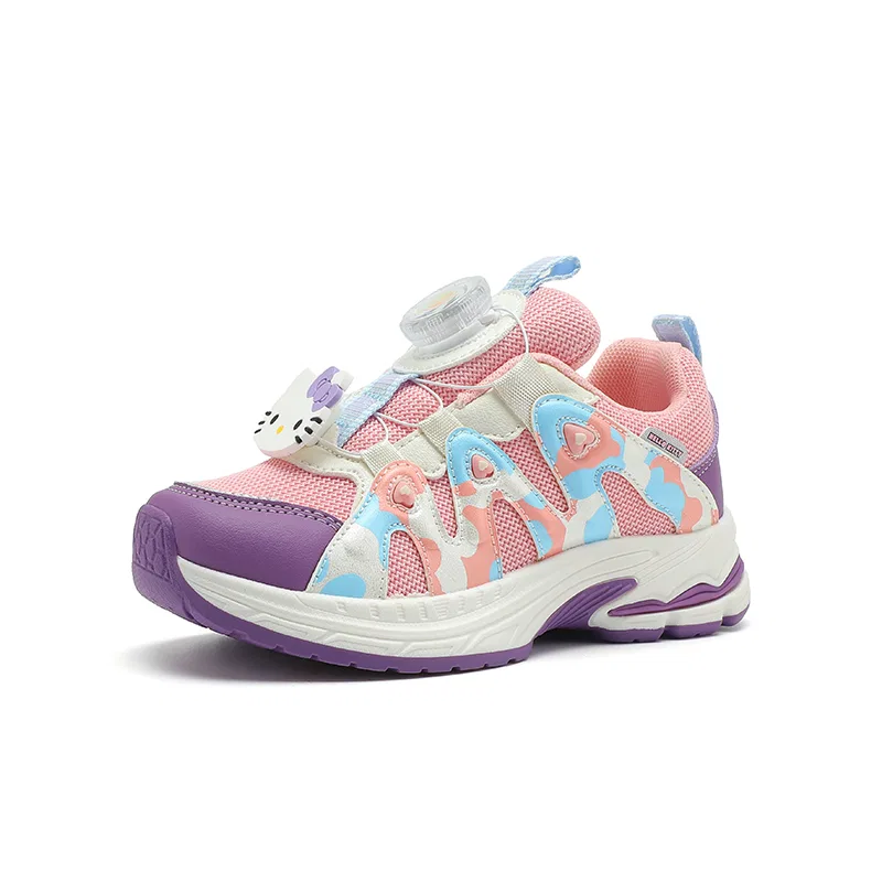 Детские кроссовки Sanrio Hello Kitty фиолетово-розовые — фото 3