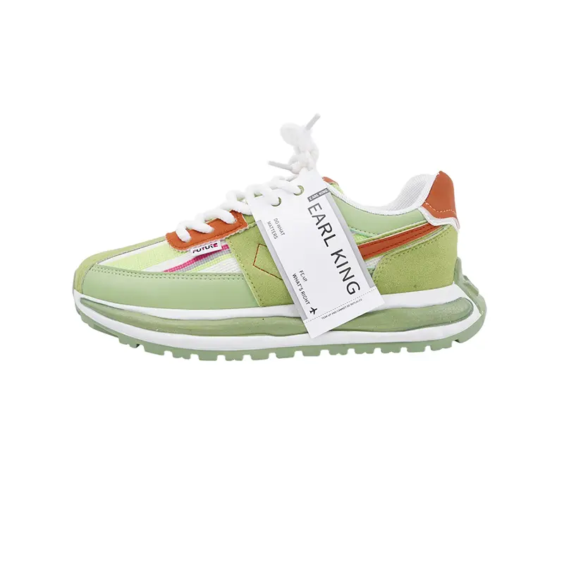 

Earl king Амортизирующие износостойкие низкие кеды мужские зеленые, цвет Green