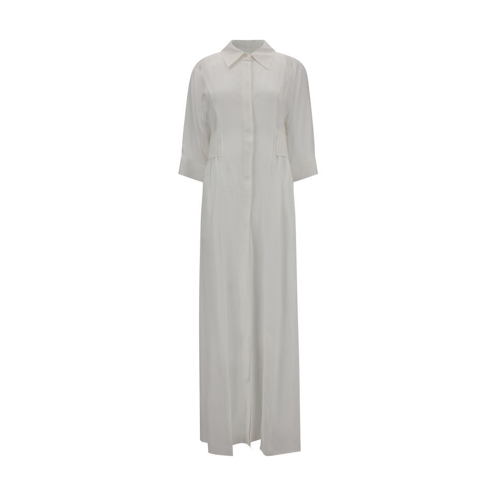 

Длинное платье-комбинезон Pinko, White