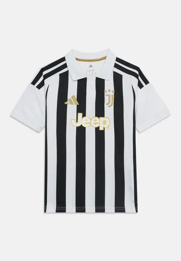 Футболка спортивная домашняя Juventus Adidas Performance, белый/черный — фото 3