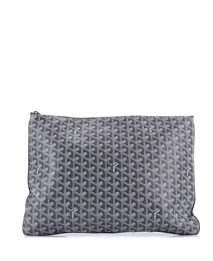 

Сумка-мешок GM Senat Zip, покрытая холстом Pre-Owned Goyard, серый