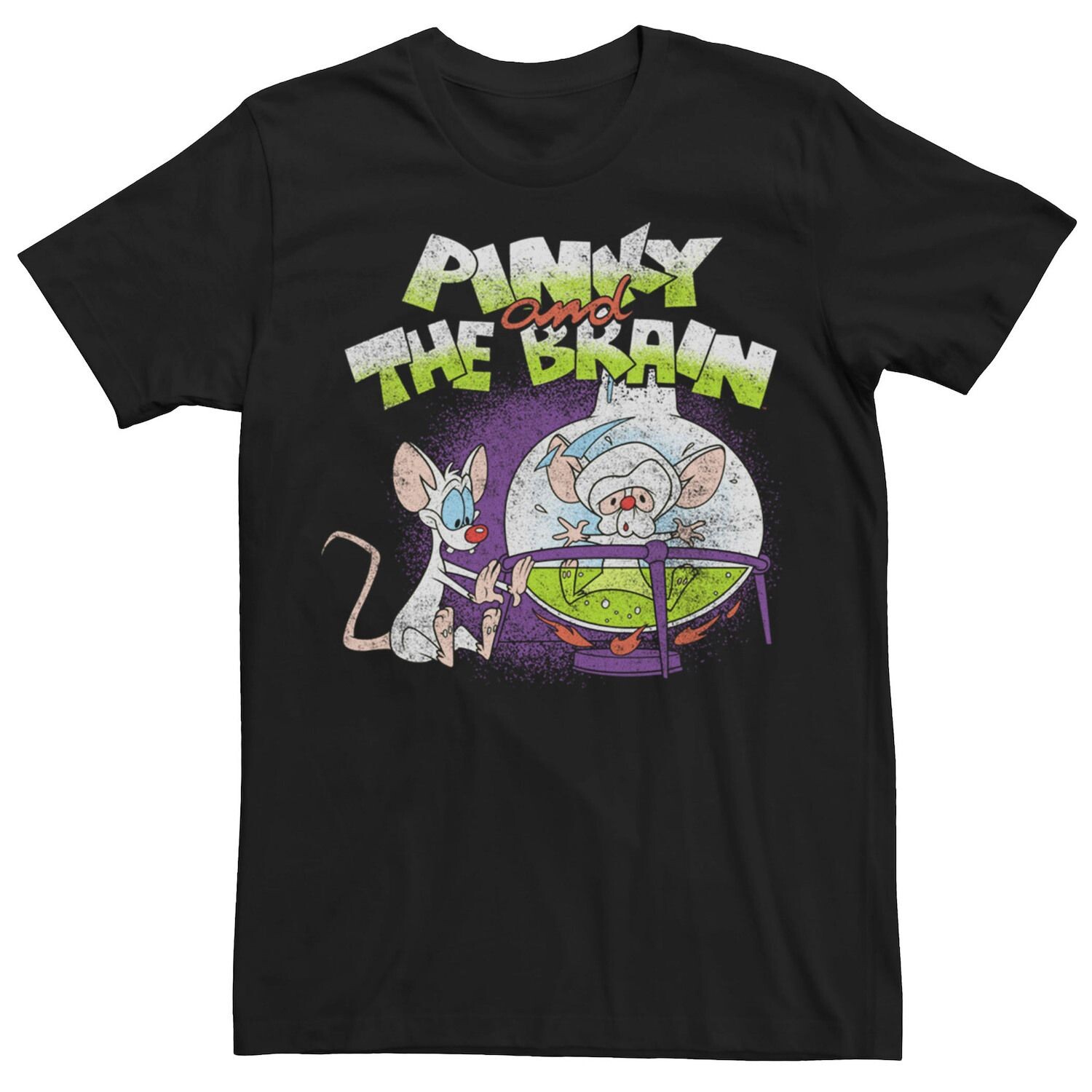

Мужская футболка Pinky & The Brain Cooked Distorted Licensed Character