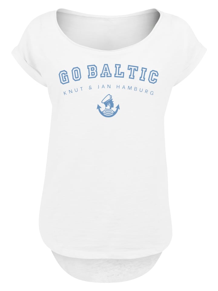 

Длинная футболка PLUS SIZE Go Baltic белого цвета F4NT4STIC, Белый, Длинная футболка PLUS SIZE Go Baltic белого цвета F4NT4STIC