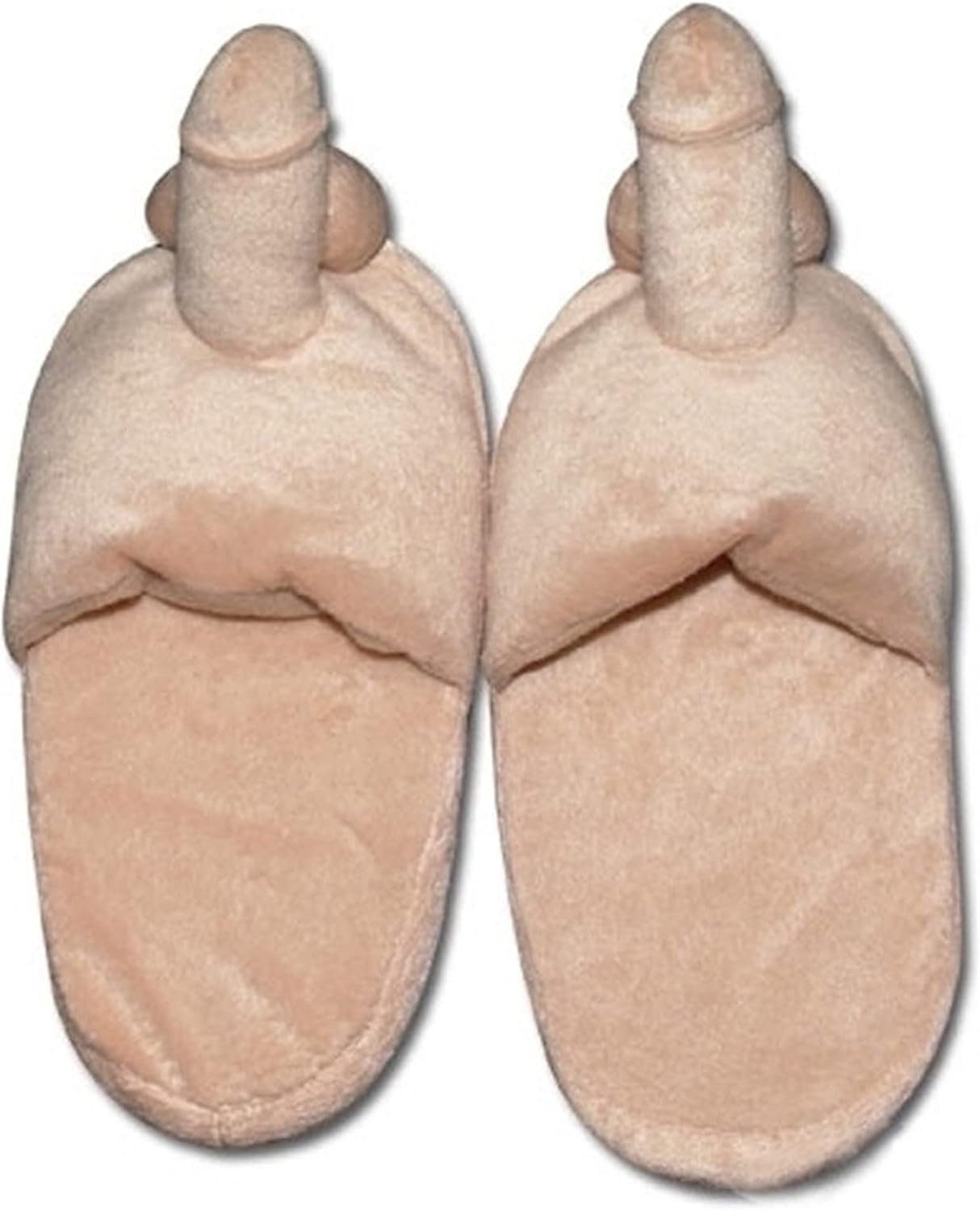 

Karwuiio Унисекс Взрослые Забавные Тапочки Новинка Шутливый Подарок Сексуальные Домашние Балетки Нескользящие Зимние Меховые Тапочки для Женщин и Мужчин, Style-1