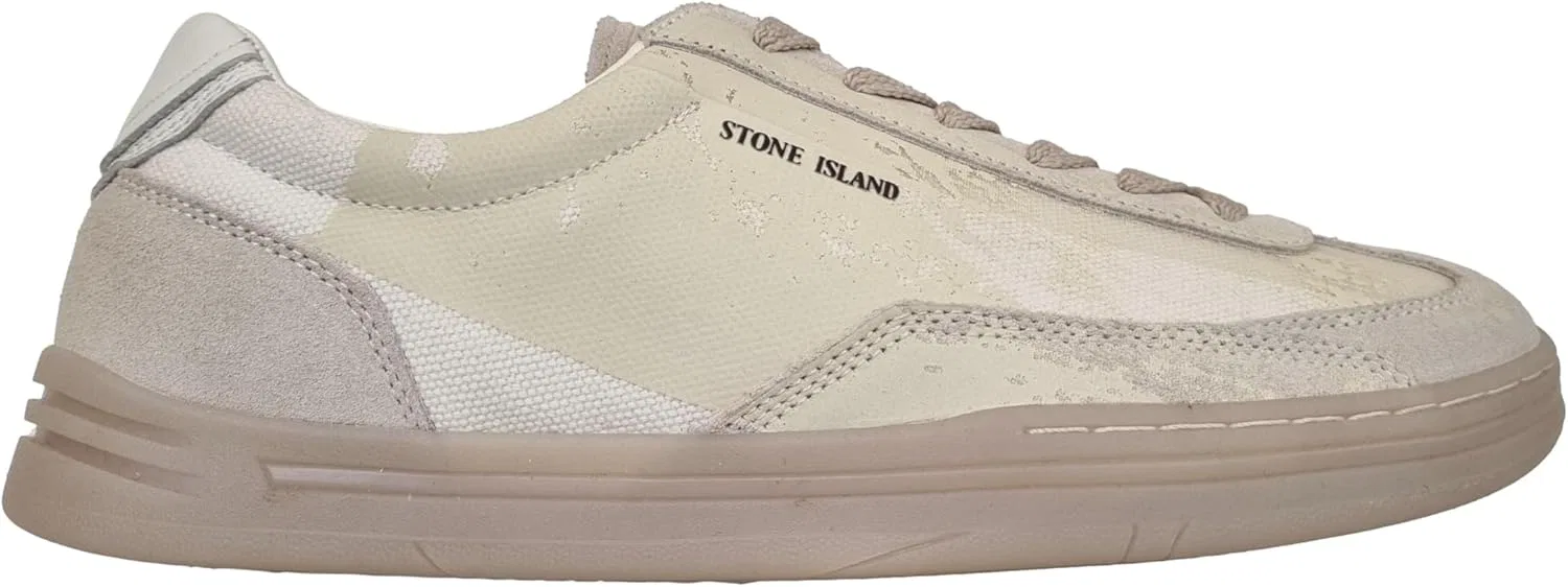 Мужские белые кроссовки Stone Island Rock 79FWS0101 — фото 3