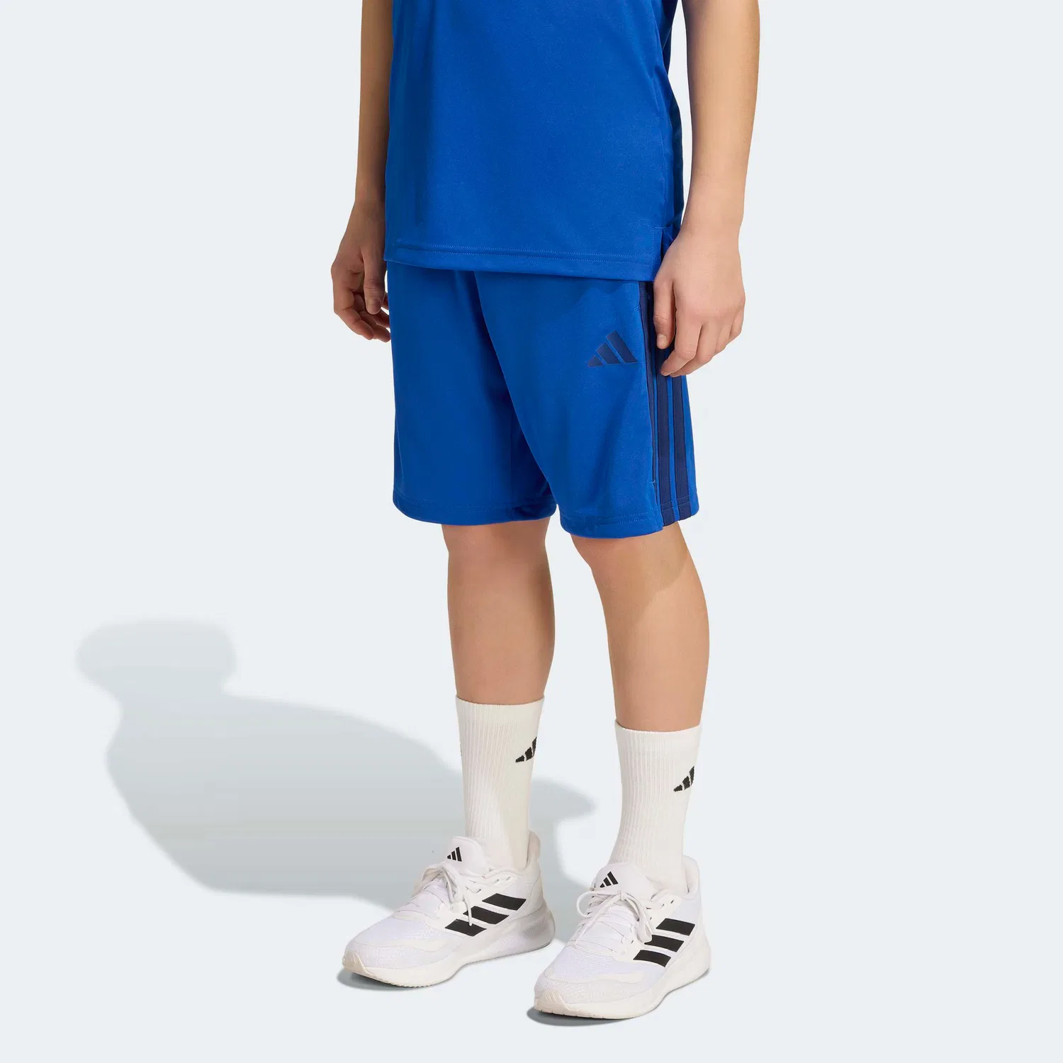 Спортивные шорты Adidas Sportswear Regular Workout Pants синего и темно-синего цвета