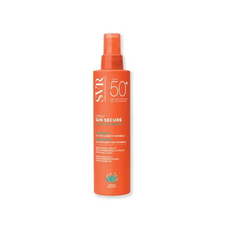 

Svr Sun Secure Spray 50+ 200 мл Ультралегкий увлажняющий спрей