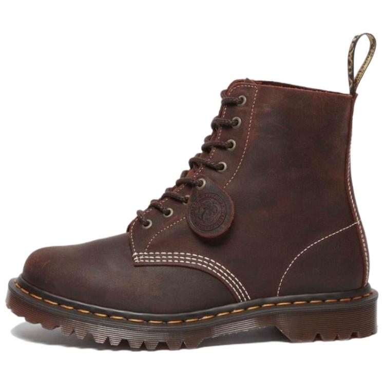 1460 Ботинки унисекс красно-коричневые Dr.Martens