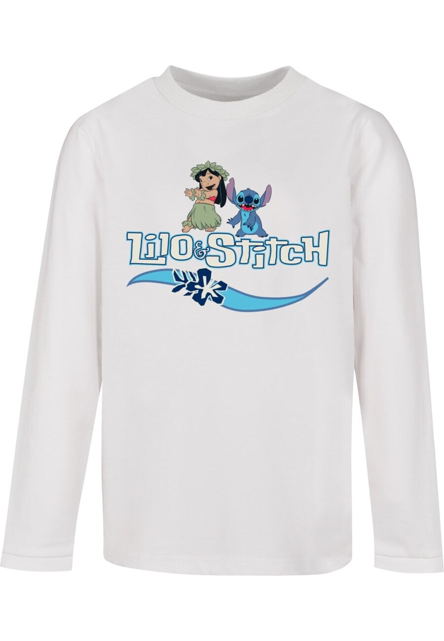 

Лонгслив ABSOLUTE CULT Shirt Lilo And Stitch - Characters, белый