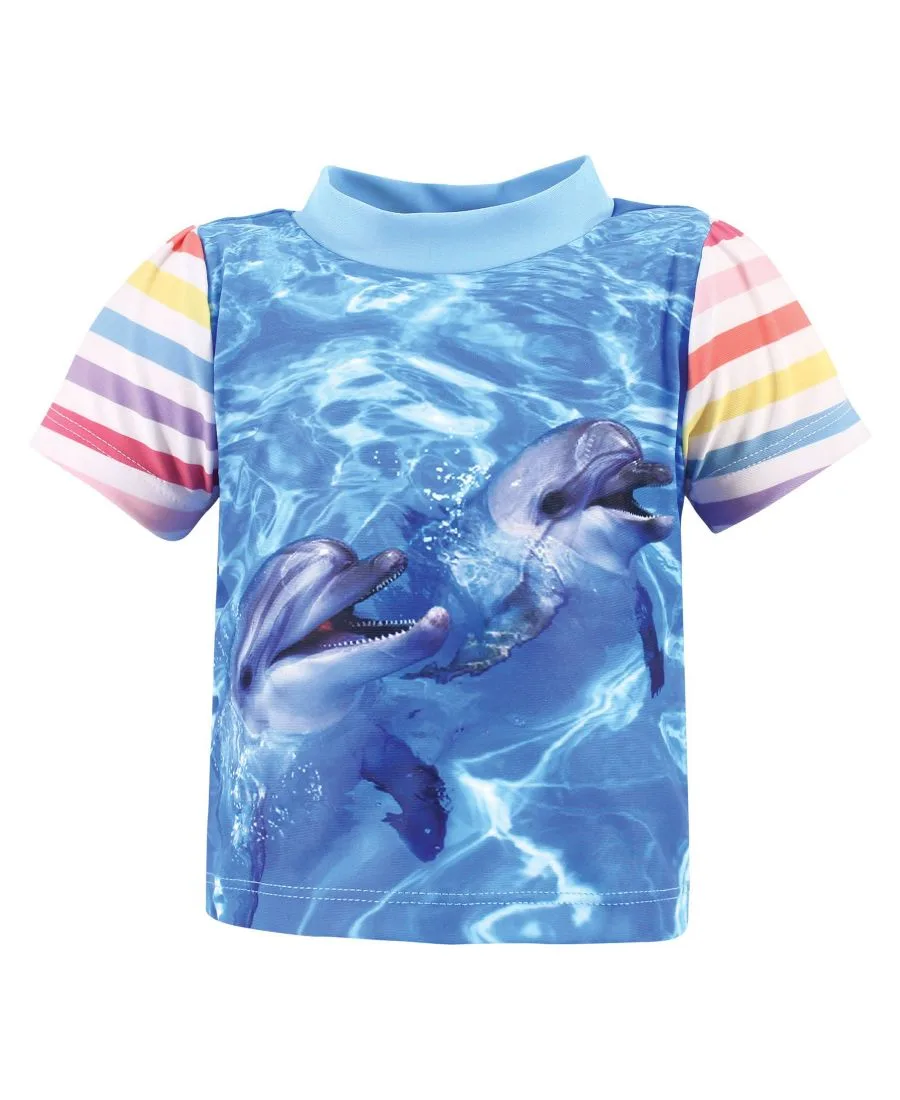 И комплект для плавания «Русалка» Hudson Baby, Girl Dolphin — фото 3