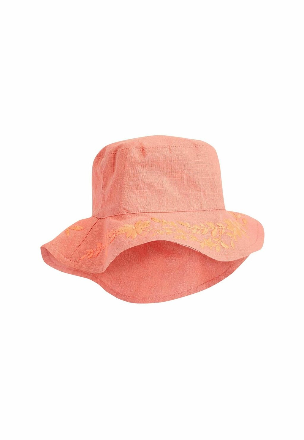 

REGULAR FIT Low Back Bucket Next, Шапка оранжевая с вышивкой