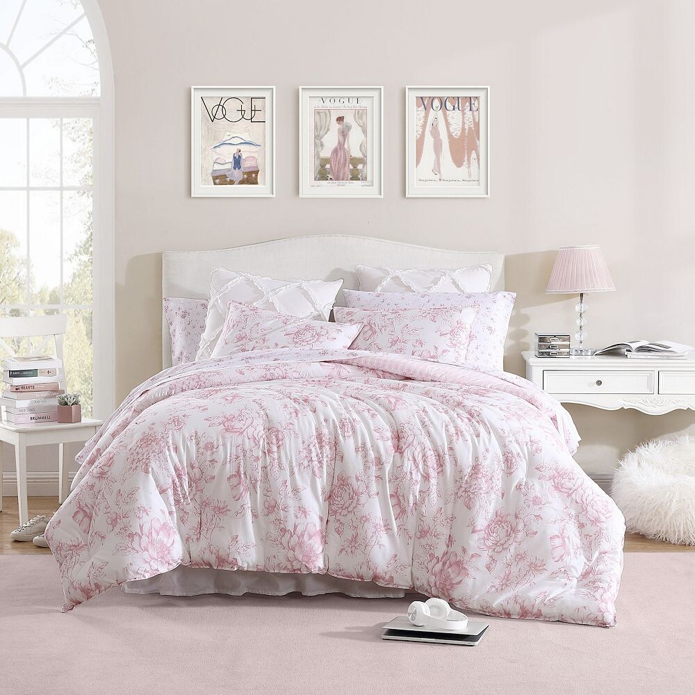 

Комплект одеял Laura Ashley Delphine, розовый