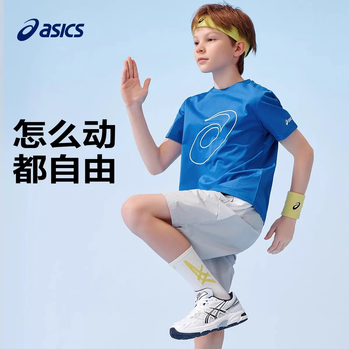 Футболка для детей ASICS Arthur Blue — фото 3