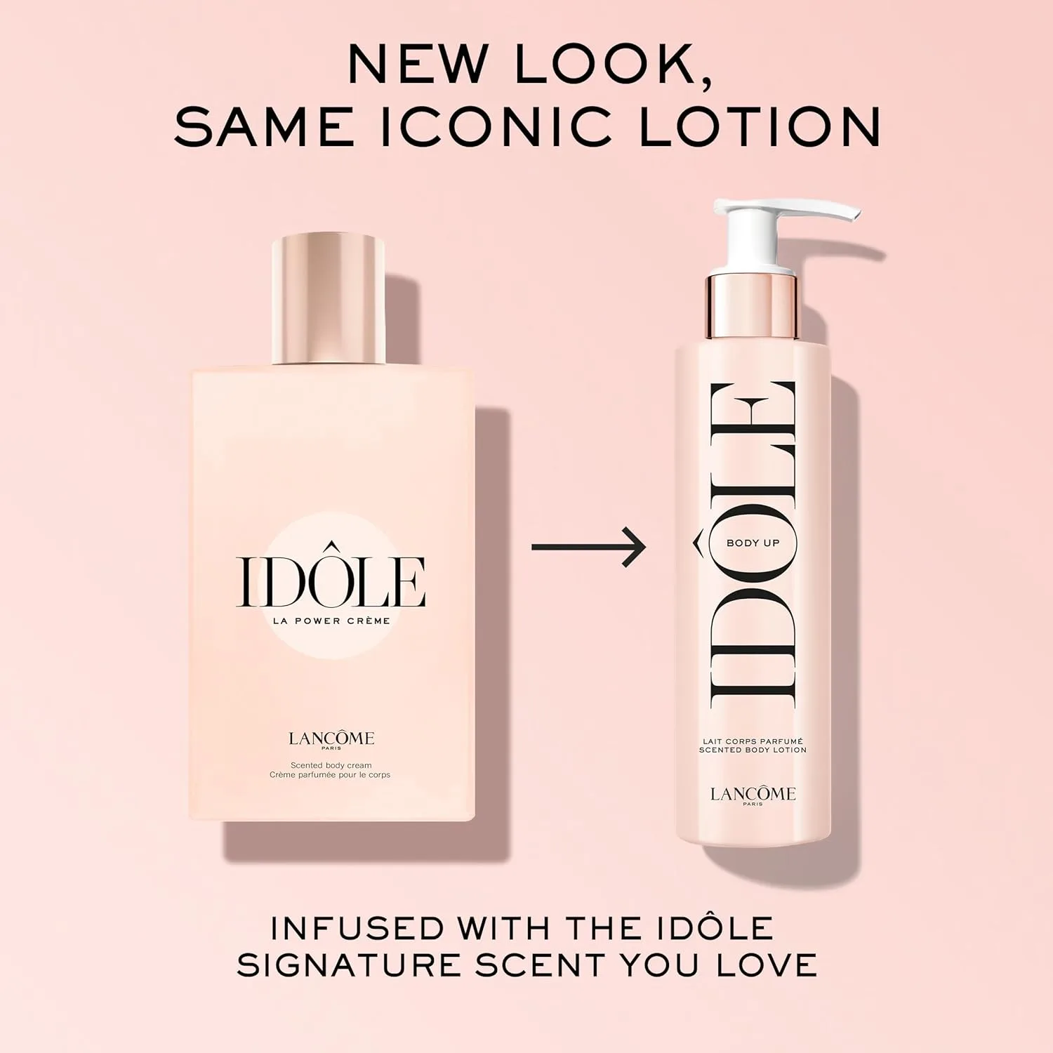 Ароматизированный лосьон для тела Lancôme Idôle Body Up - легкий и увлажняющий, с чистым и свежим цветочным ароматом - 6,7 жидких унций — фото 4