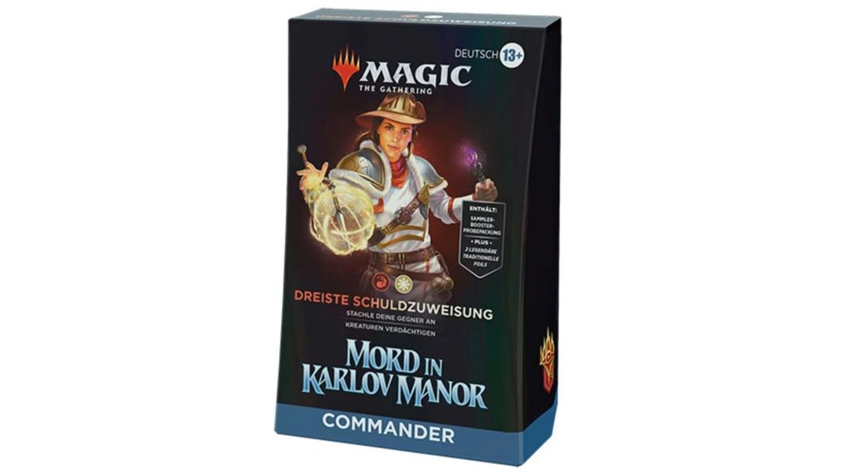 

Magic The Gathering Убийство в поместье Карлов Командир Дек Дерзкий обвиняет