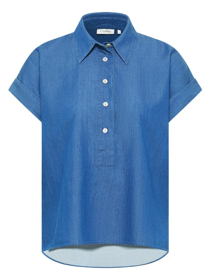 

Блуза Eterna LOOSE FIT, цвет indigo