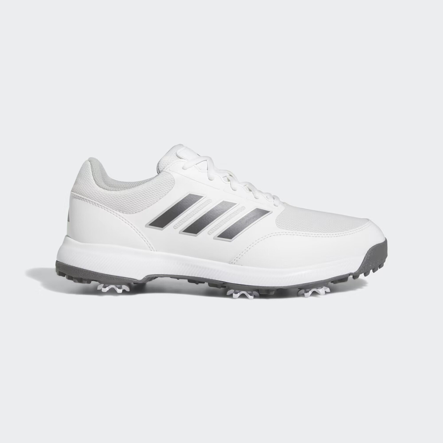 

Обувь для гольфа Tech Response 3.0 Adidas, цвет Cloud White/Dark Silver Metallic/Silver Metallic