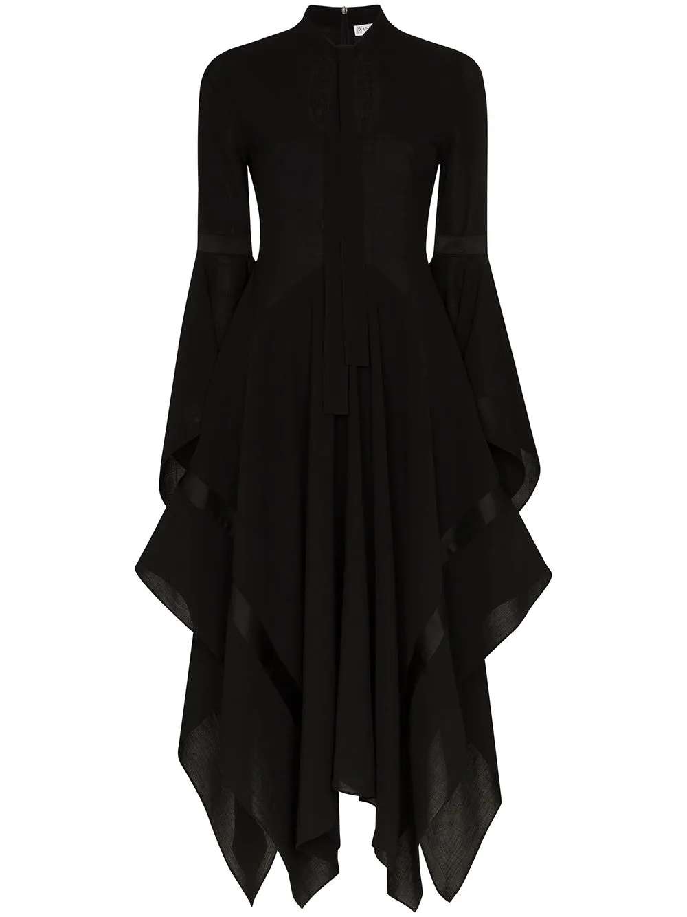 

Платье с асимметричным подолом JW ANDERSON, черный