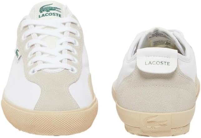 Мужские кроссовки Lacoste Backslam, белый/коричневый/светло-коричневый — фото 2