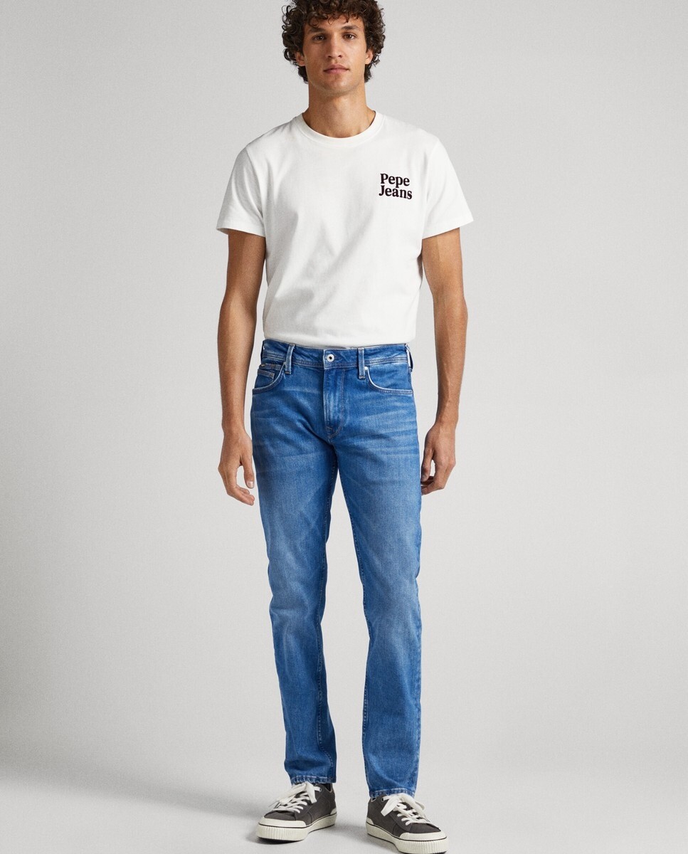 

Синие мужские джинсы Hatch slim Pepe Jeans, синий