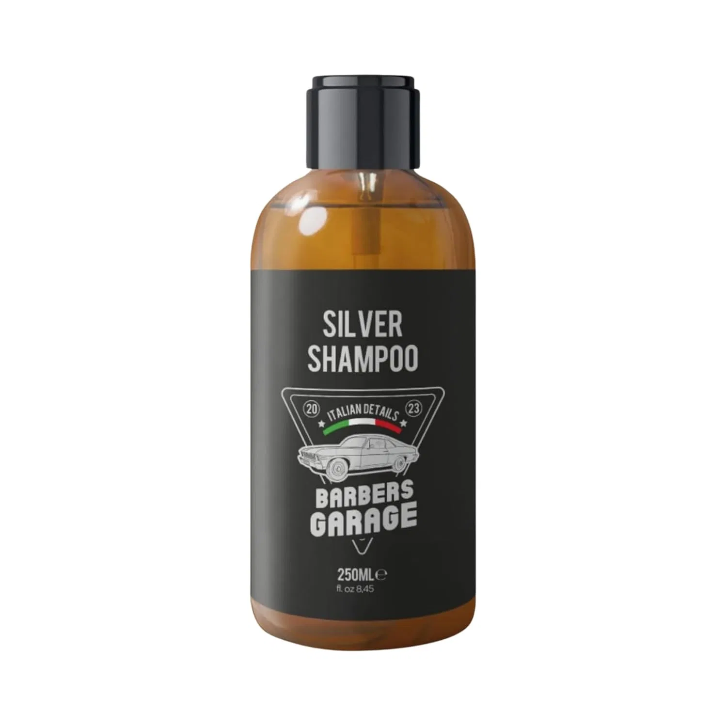 Серебряный шампунь для бороды и волос от Barbers Garage ‎Barbers Garage