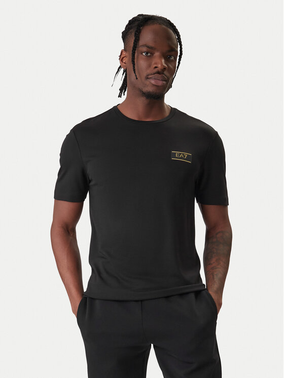 

Футболка regular fit 7M001331 AF13739 UC001 Ea7 Emporio Armani, черный