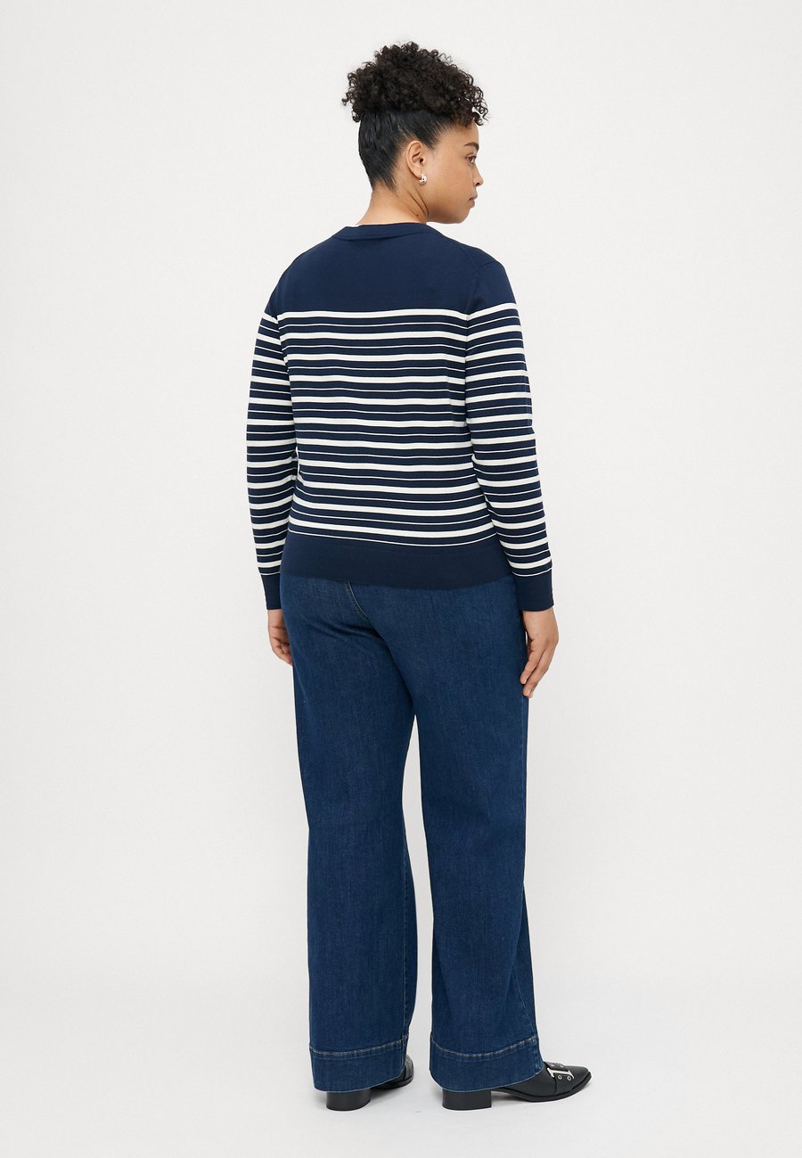 Кардиган Tommy Hilfiger Curve Cardigan, Dark Night Navy/Calico/Dark Blue — фото 3