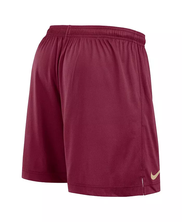 Мужские бело-гранатовые реверсивные шорты для тренировок Florida State Seminoles Primetime Nike — фото 3