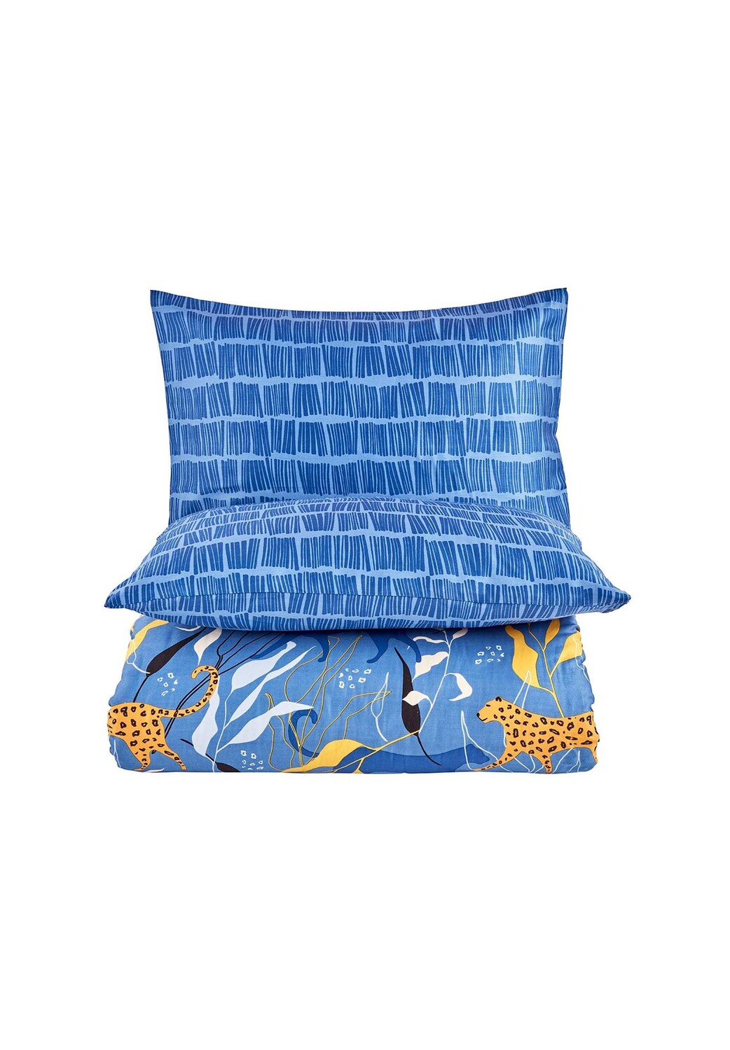 

Постельное белье Trellis практичного двустороннего дизайна BELLA MAISON, цвет Gesamt Dark Blue