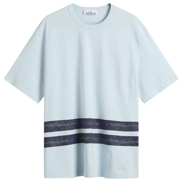

Футболка в полоску «Марина» Stone Island, синий
