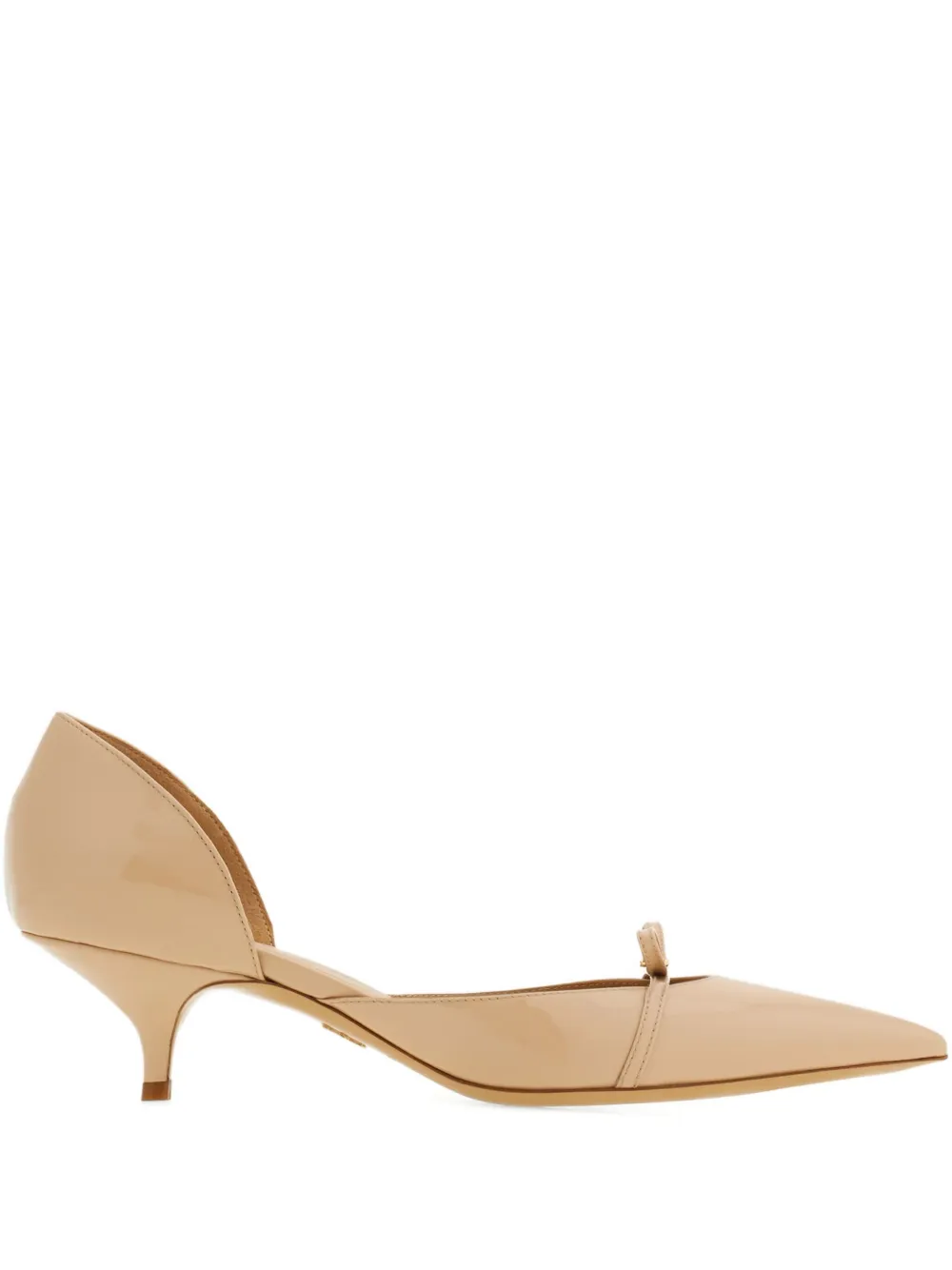 Туфли Mini Bow 40 Ferragamo, нейтральный